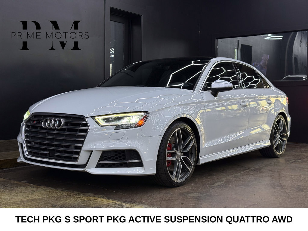 Used 2018 Audi S3 Premium Plus w/ Technology Package AWD/4WD image 1
