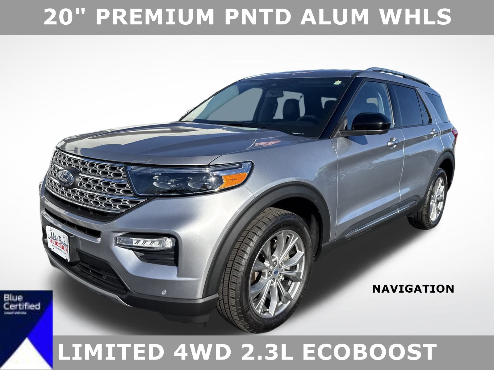 Certified 2022 Ford Explorer Limited AWD/4WD image 1
