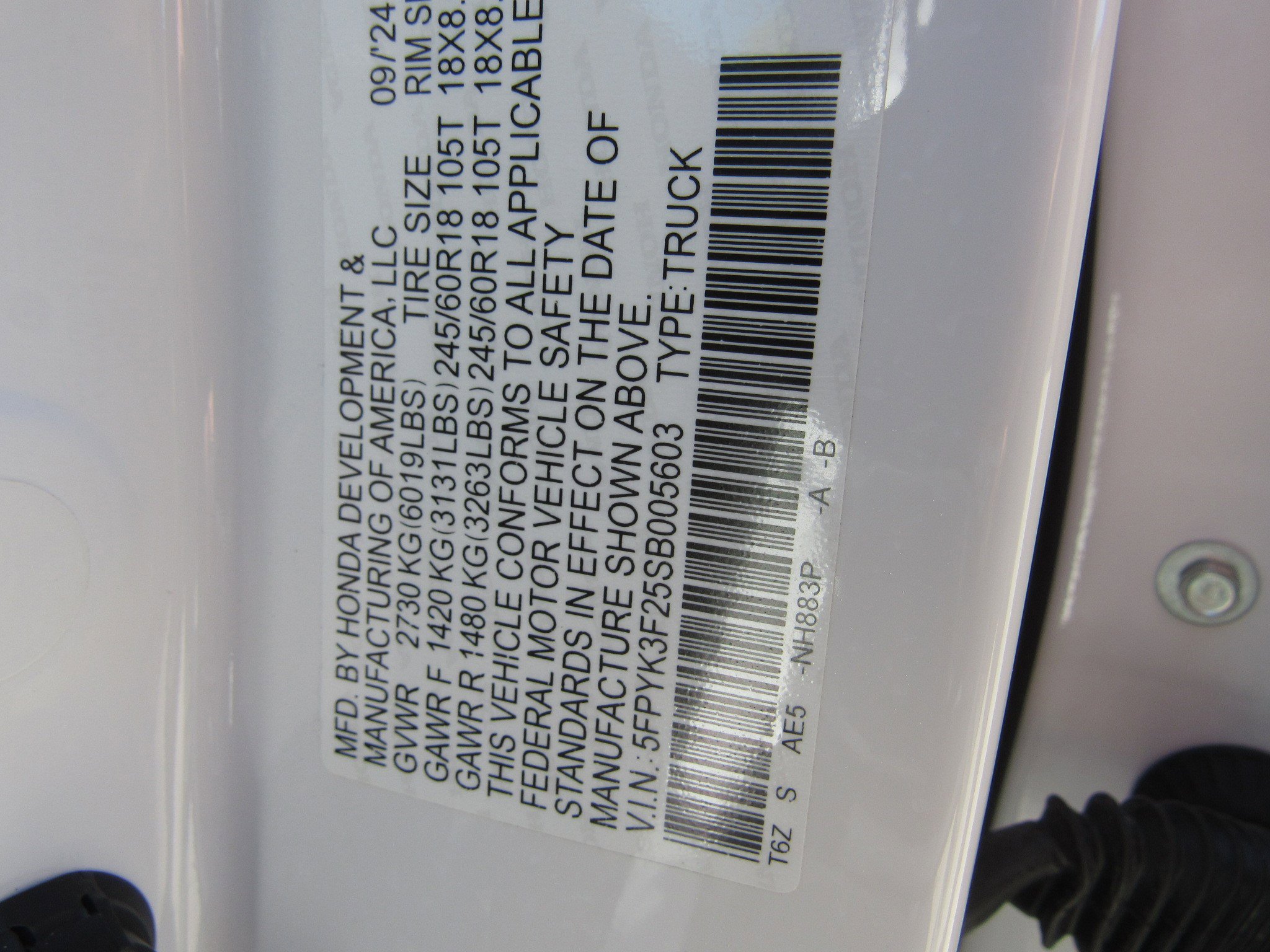 Used 2025 Honda Ridgeline Sport+ image 26