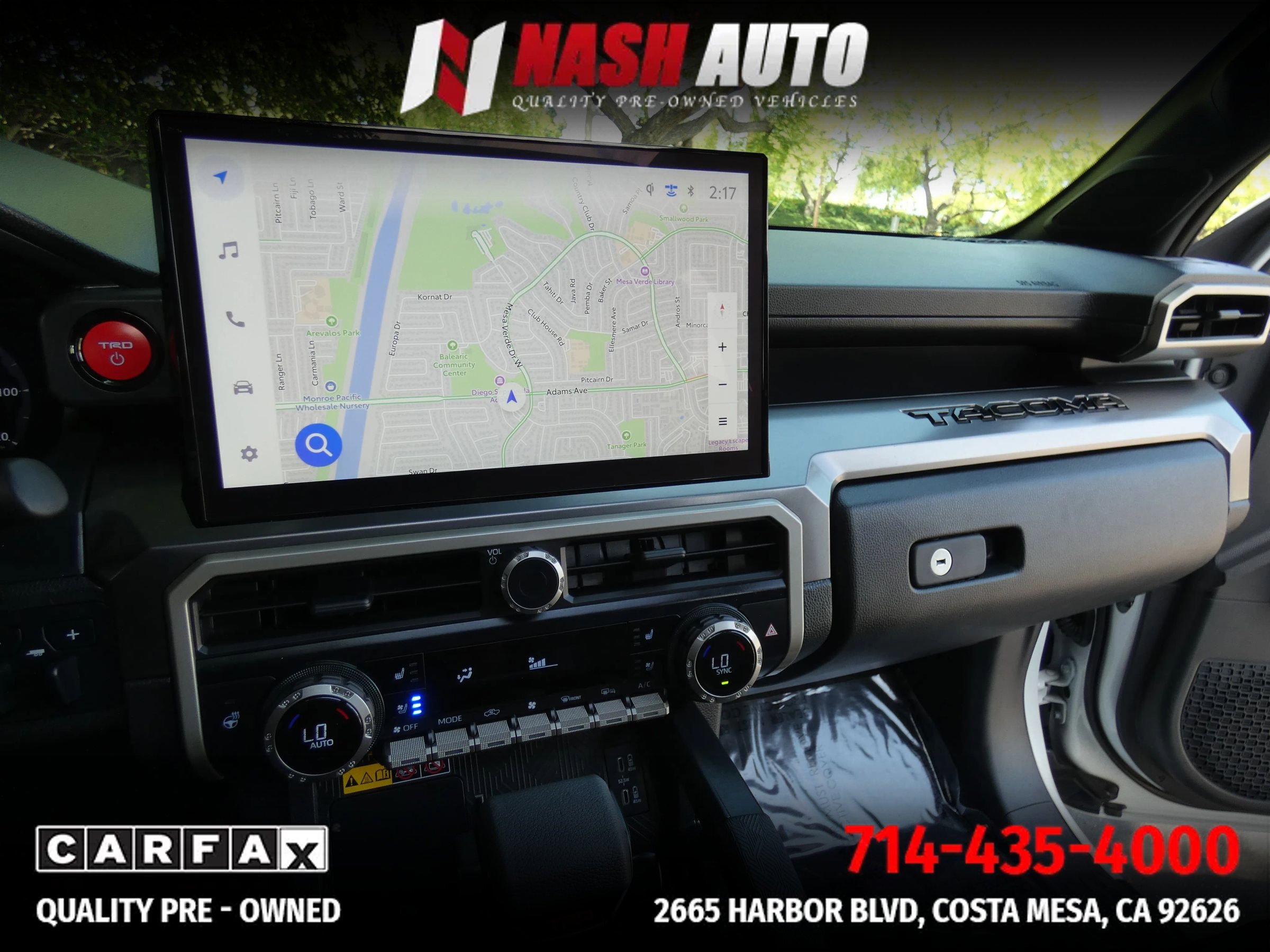 Used 2025 Toyota Tacoma TRD Off-Road w/ TRD Off Road Premium Package AWD/4WD image 58