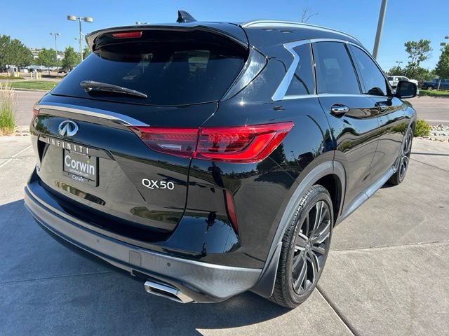 Used 2021 INFINITI QX50 Luxe w/ Appearance Package AWD/4WD image 9