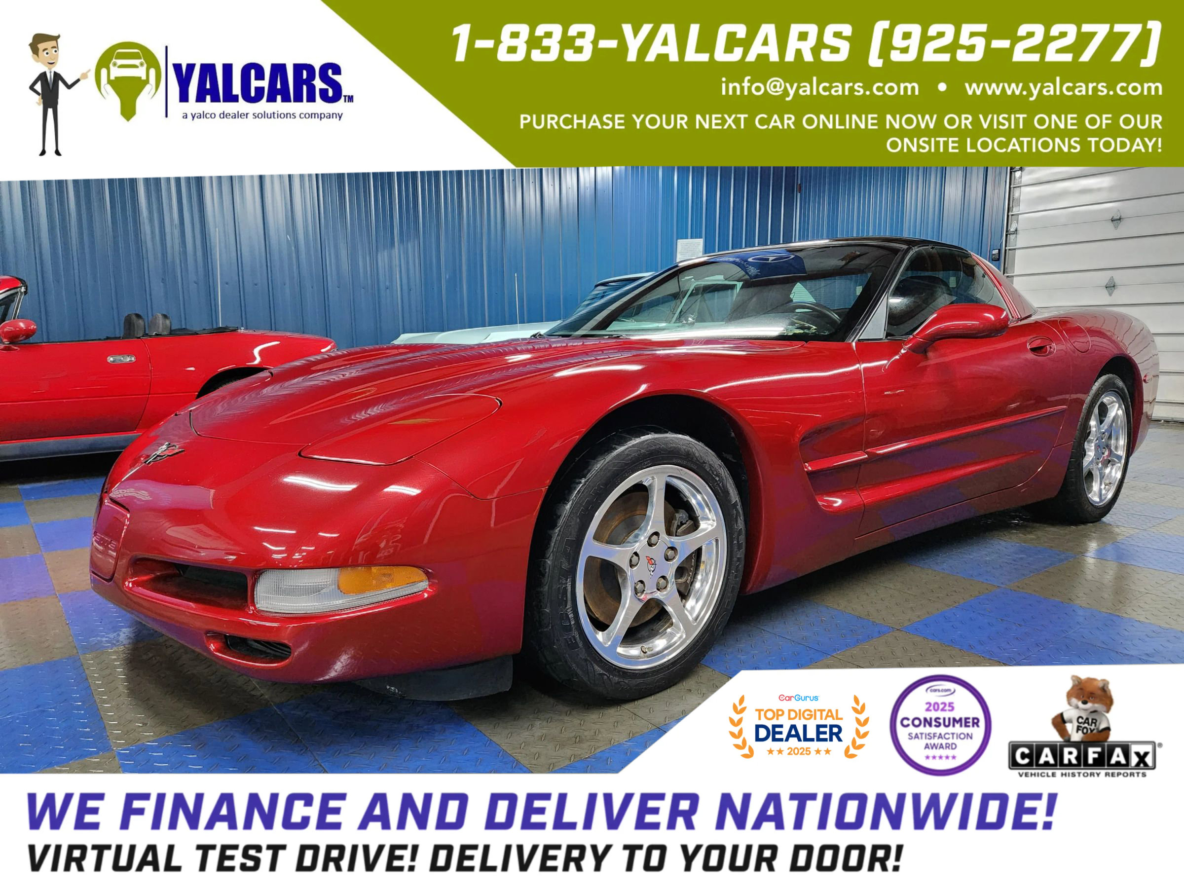 Used 2000 Chevrolet Corvette Coupe w/ Performance Handling Pkg