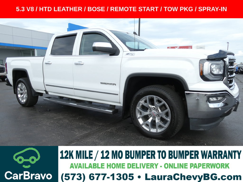 Certified 2017 GMC Sierra 1500 SLT w/ SLT Premium Package