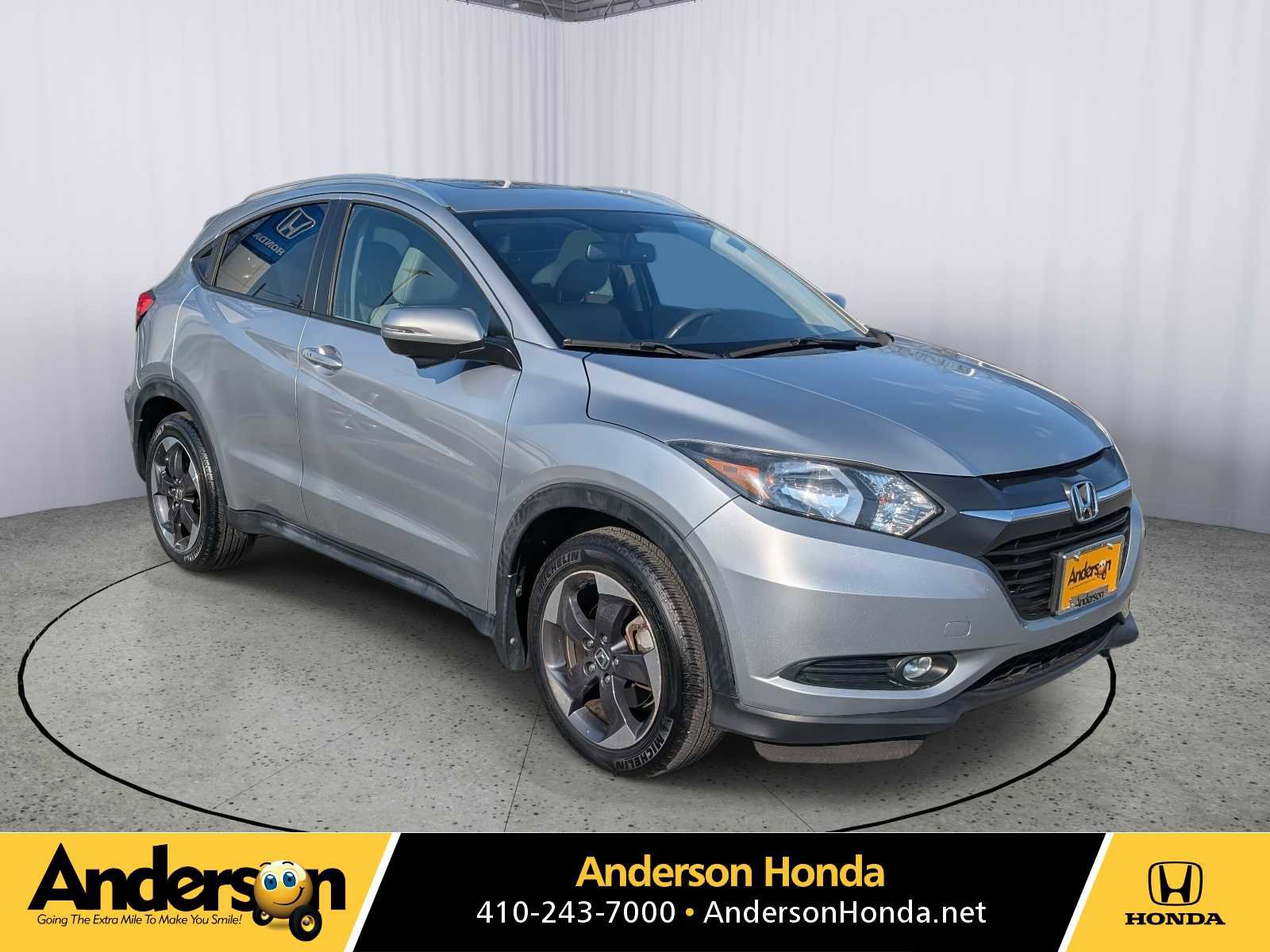 Certified 2018 Honda HR-V EX-L