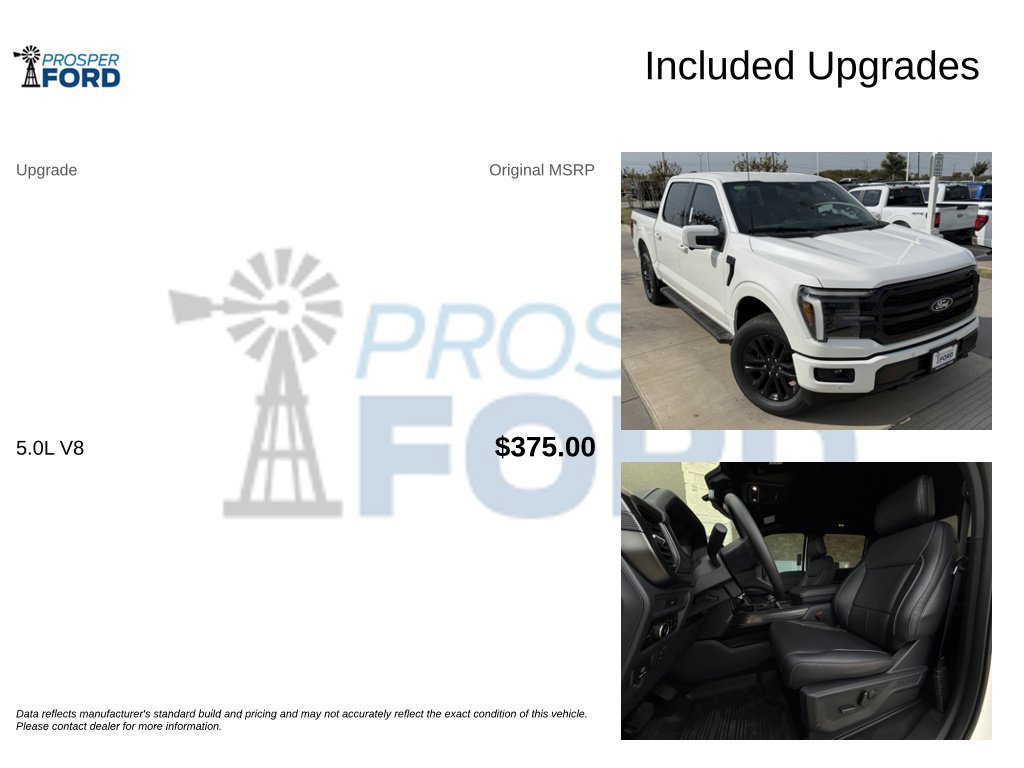 New 2026 Ford F150 Lariat w/ Equipment Group 501A Mid AWD/4WD image 3