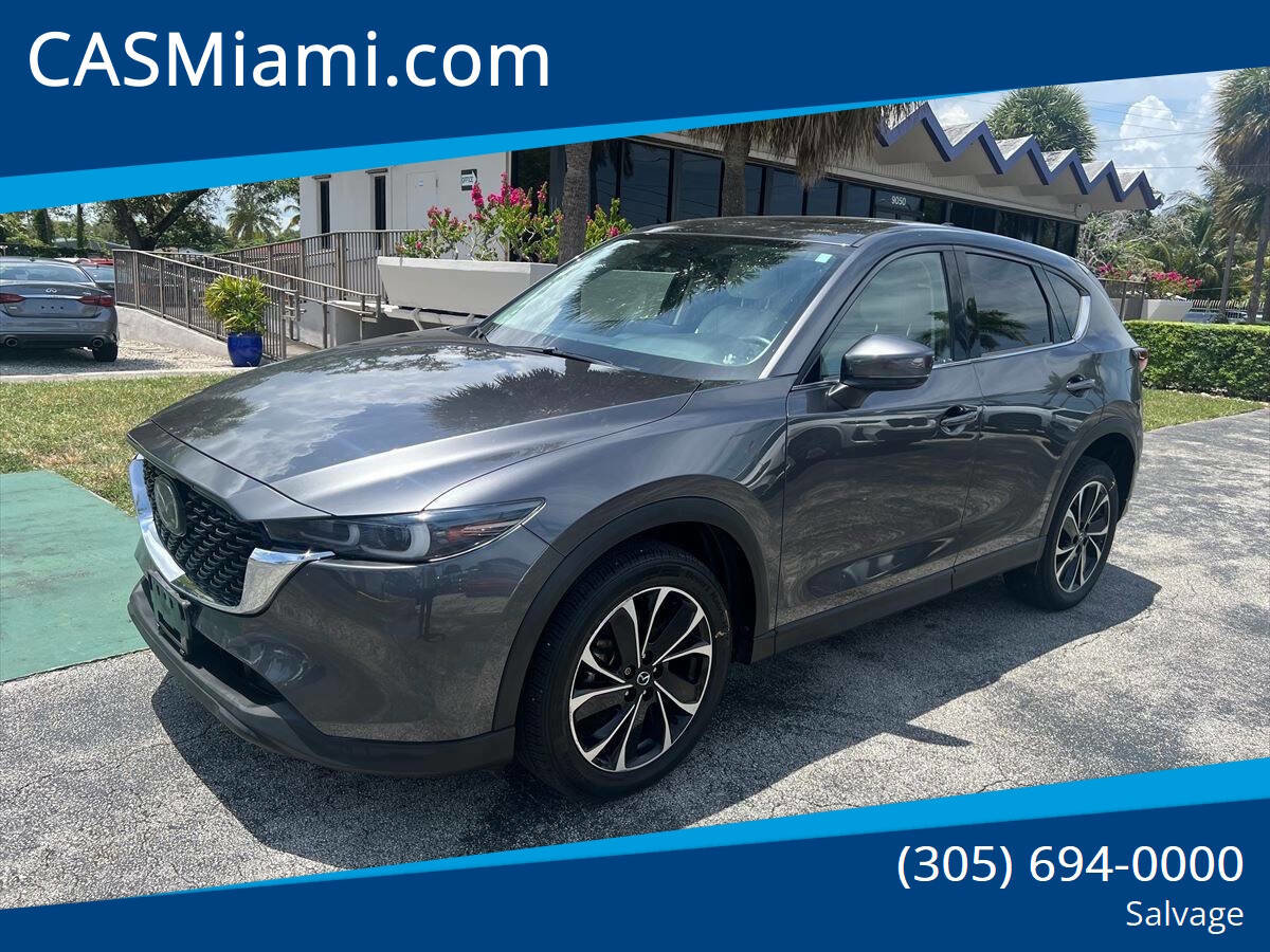 Used 2022 MAZDA CX-5 AWD 2.5 S w/ Premium Package