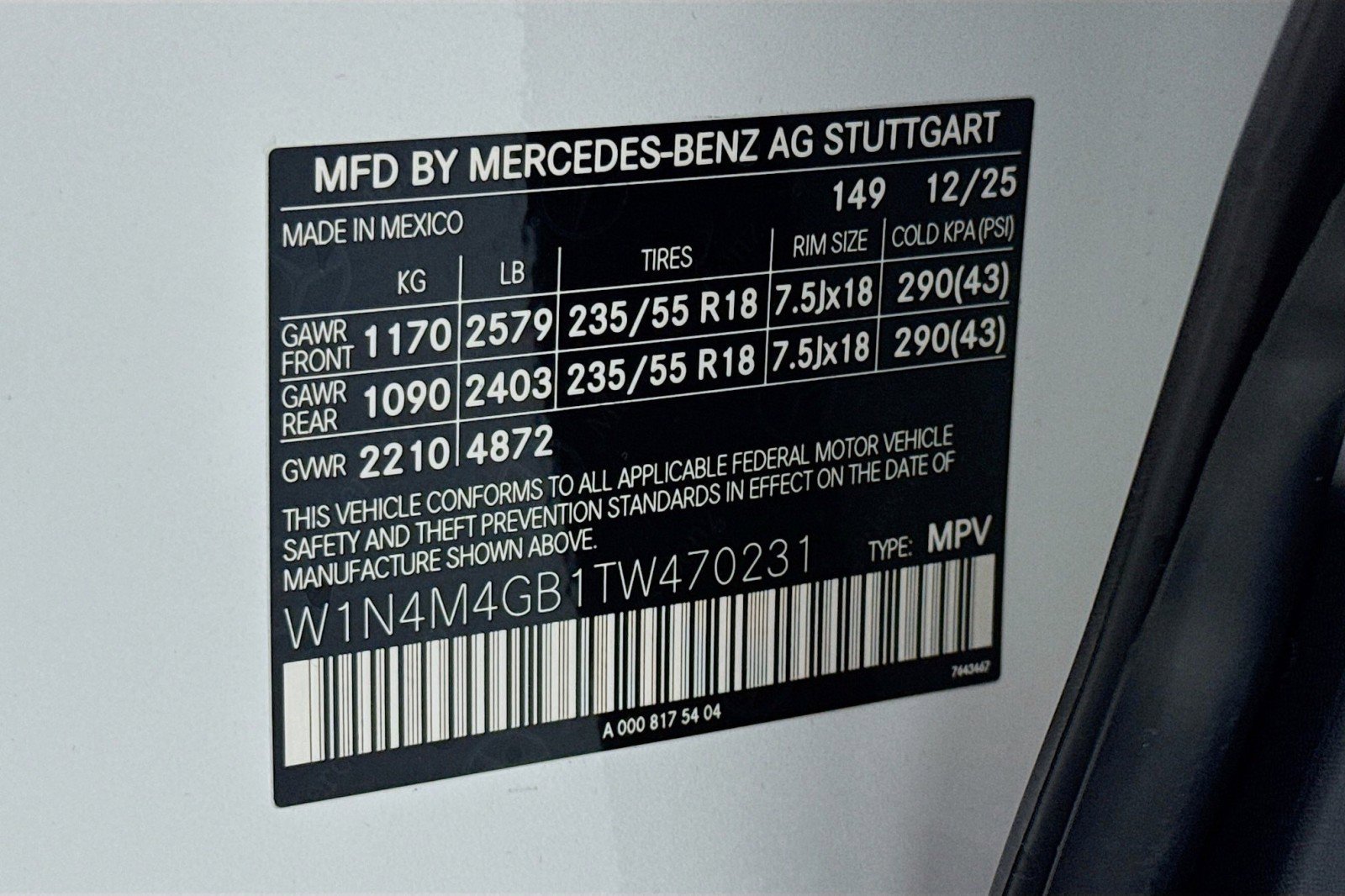 Certified 2026 Mercedes-Benz GLB 250 GLB 250 image 24