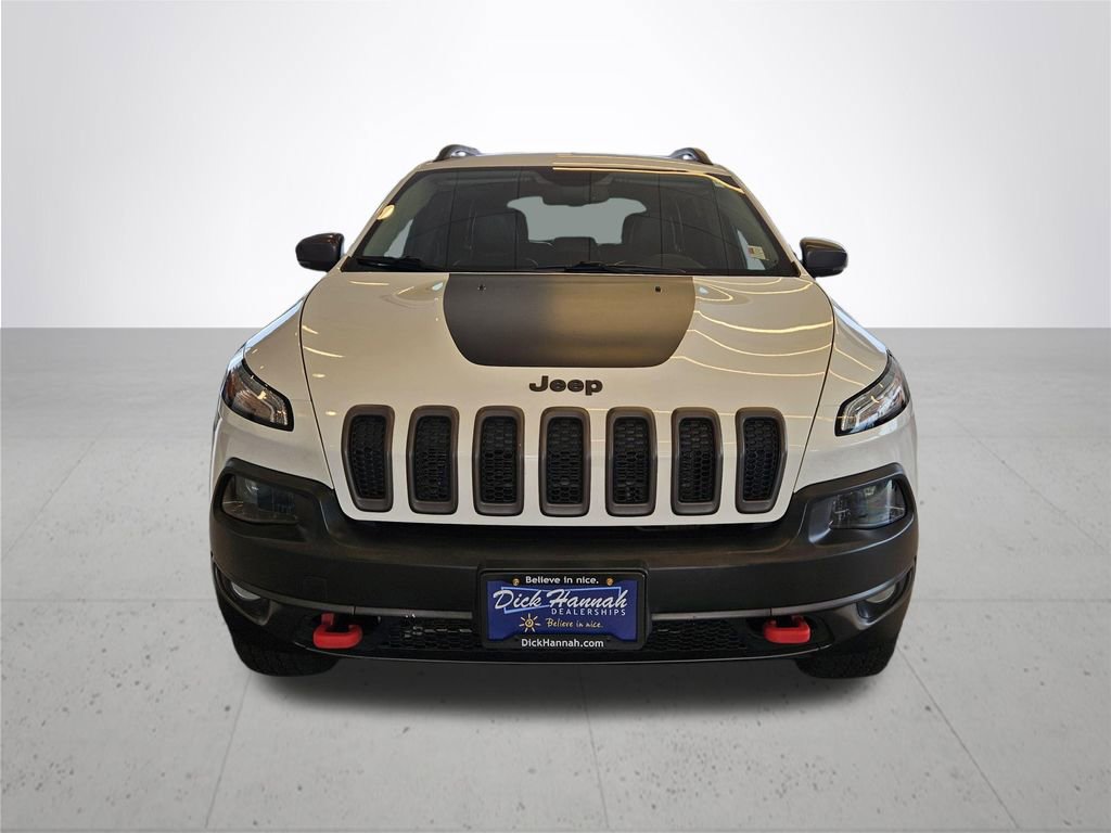 Used 2018 Jeep Cherokee Trailhawk w/ Quick Order Package 27L AWD/4WD image 3