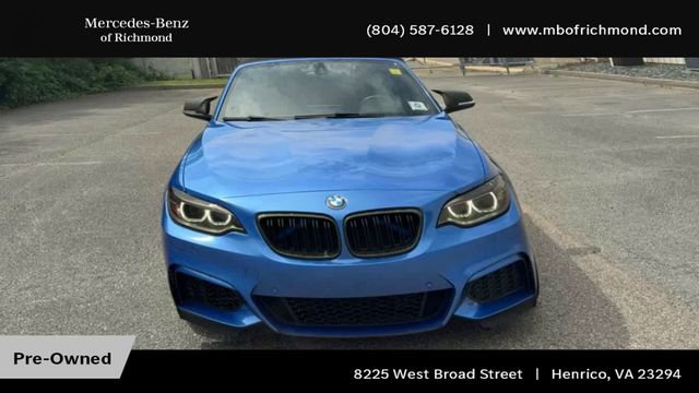 Used 2017 BMW M240i Convertible w/ Driving Assistance Package RWD image 5