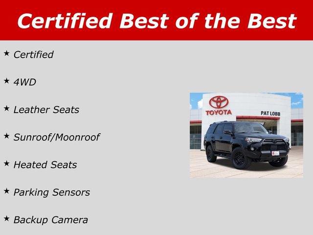 Certified 2023 Toyota 4Runner SR5 Premium w/ Moonroof Package AWD/4WD image 39