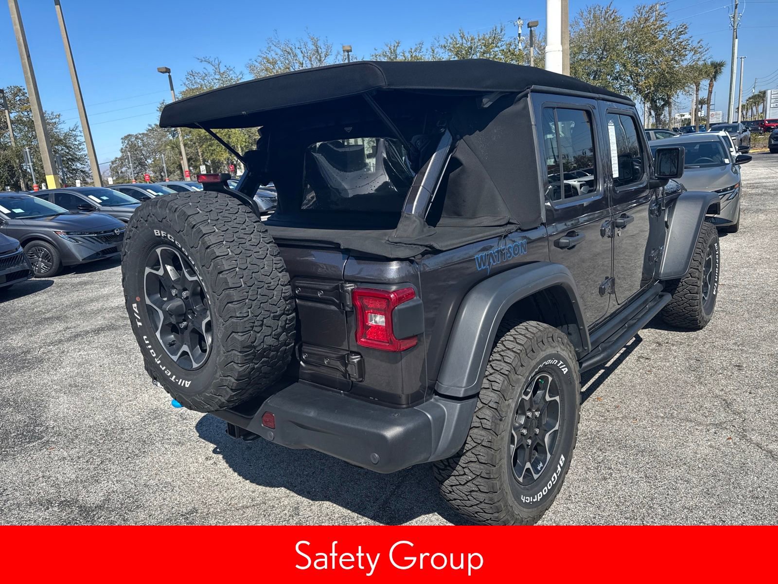 Used 2021 Jeep Wrangler Unlimited Rubicon 4xe w/ Steel Bumper Group image 6