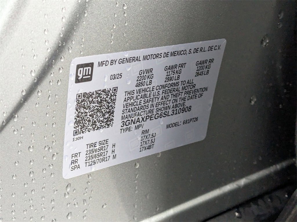 Used 2025 Chevrolet Equinox LT image 39