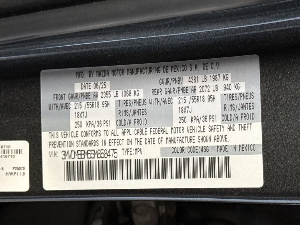 Used 2025 MAZDA CX-30 AWD 2.5 S w/ Select Sport Pkg image 27