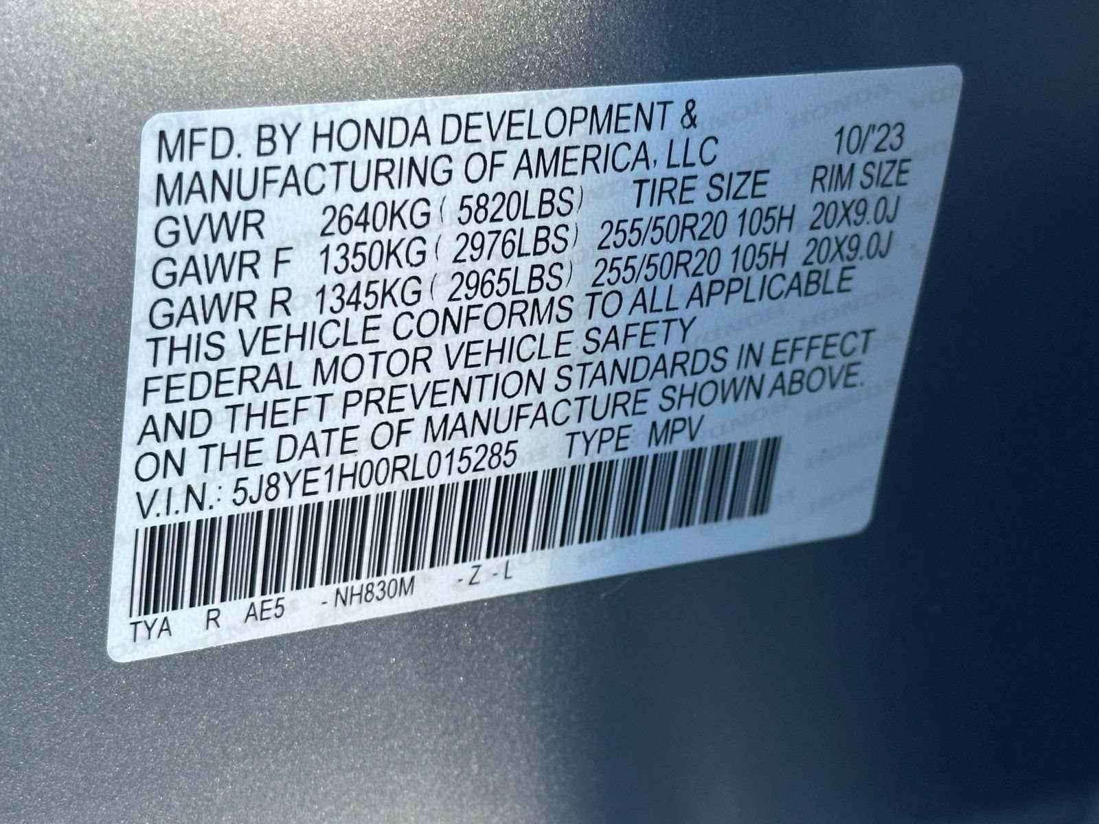 Certified 2024 Acura MDX A-Spec AWD/4WD image 27