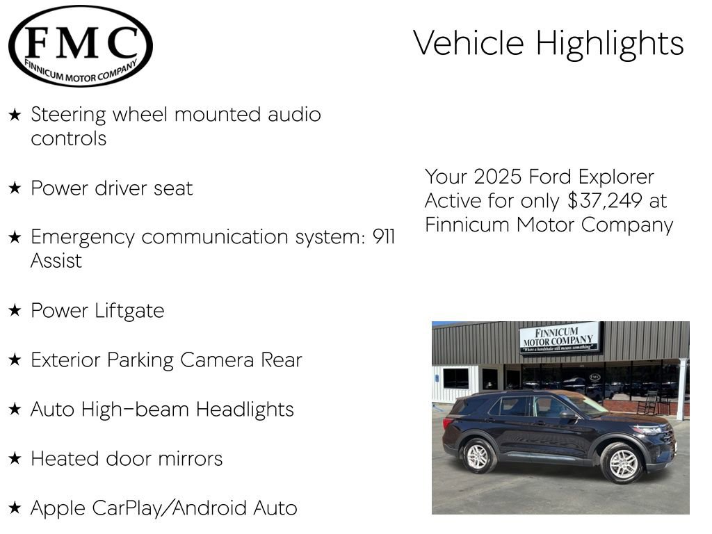 Used 2025 Ford Explorer Active image 16