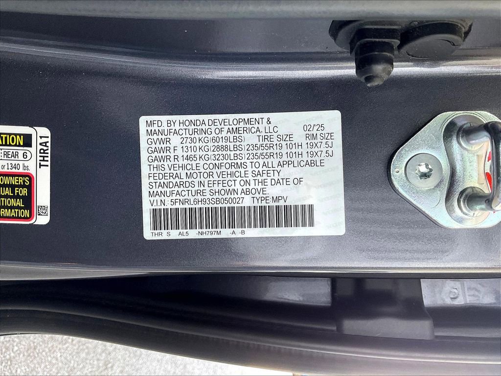Used 2025 Honda Odyssey Elite image 26