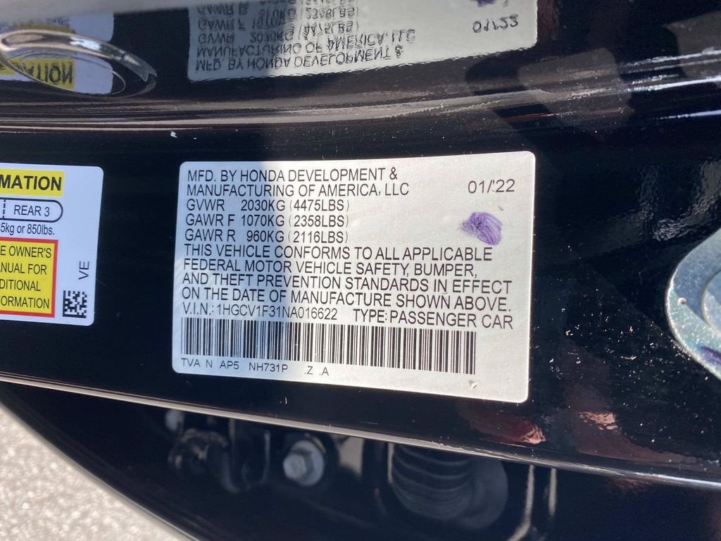 Used 2022 Honda Accord Sport image 20
