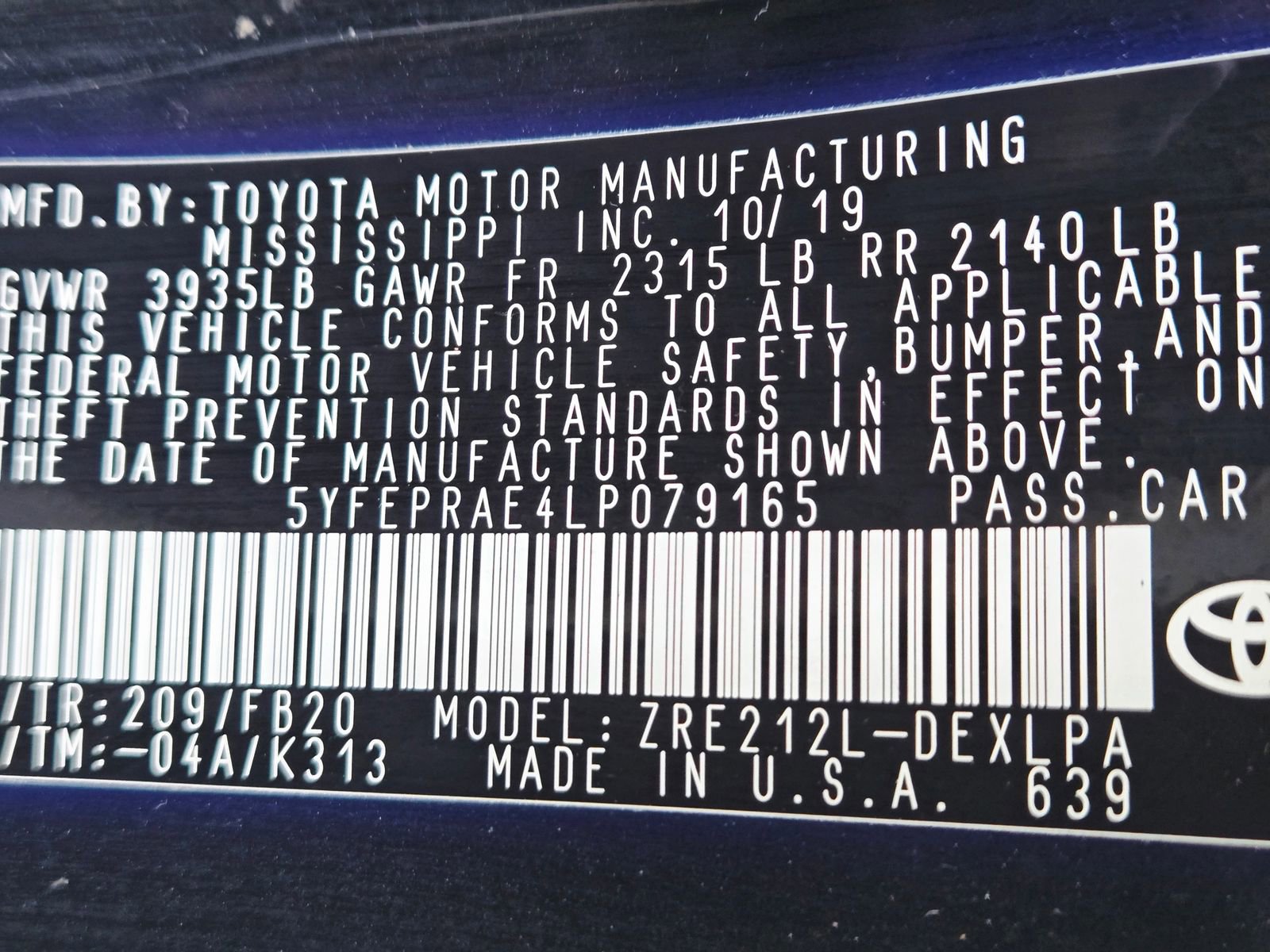 Used 2020 Toyota Corolla LE image 28