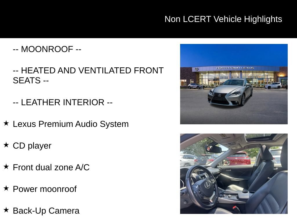 Used 2015 Lexus IS 250 AWD w/ Luxury Package image 23