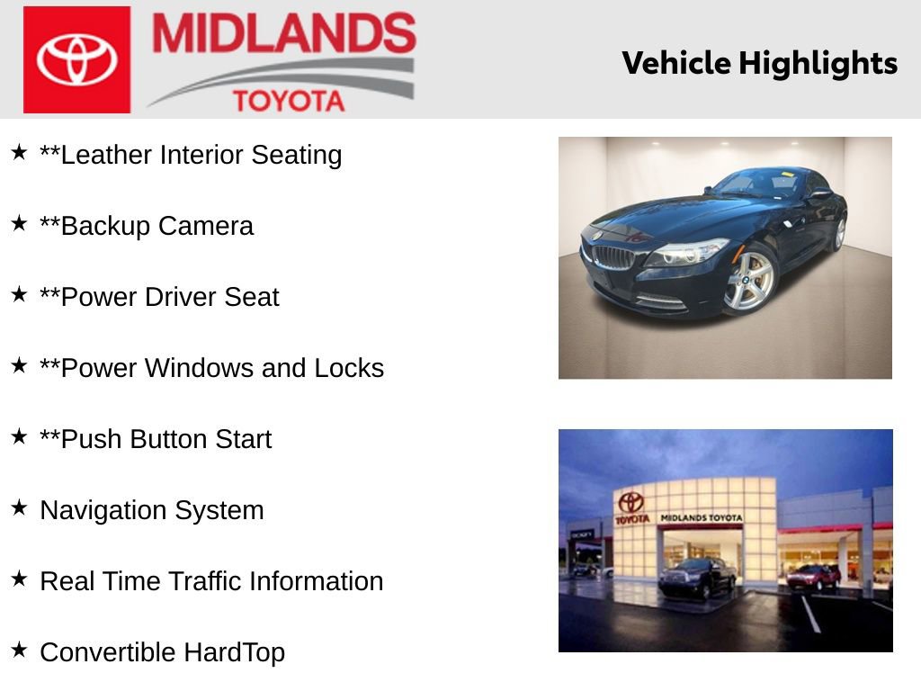 Used 2013 BMW Z4 sDrive28i image 2