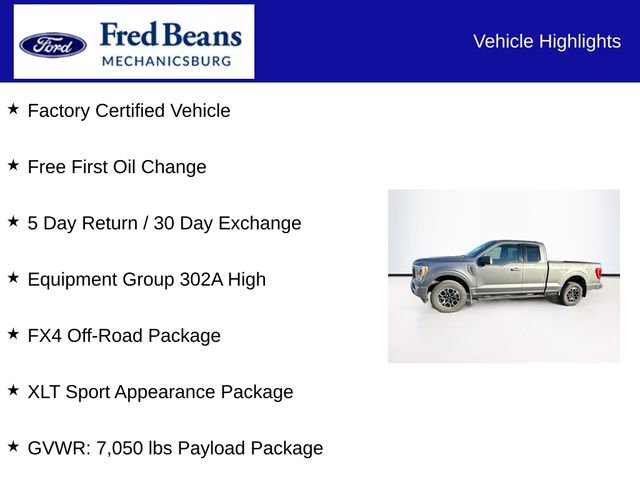 Used 2023 Ford F150 XLT w/ Equipment Group 302A High image 5