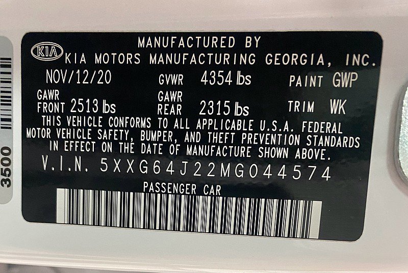 Used 2021 Kia K5 GT-Line w/ GT-Line FWD Premium Package image 29