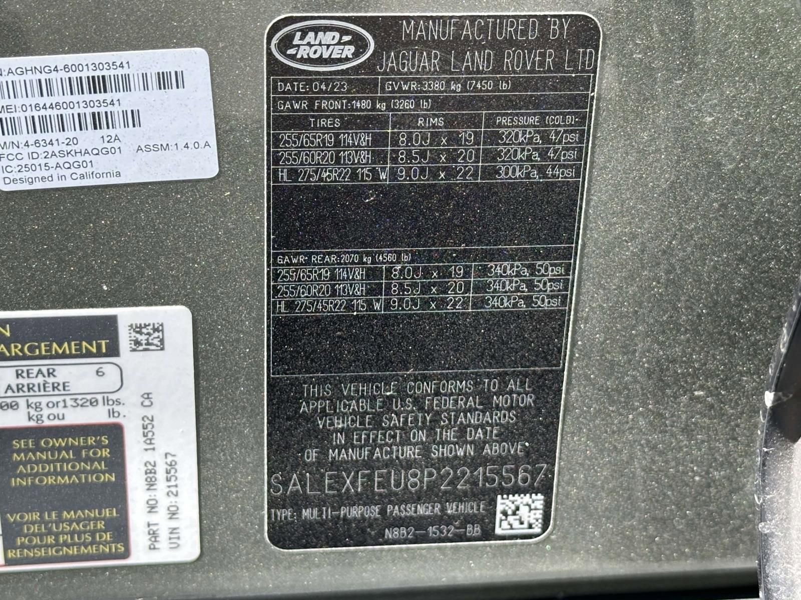 Used 2023 Land Rover Defender 130 X AWD/4WD image 30