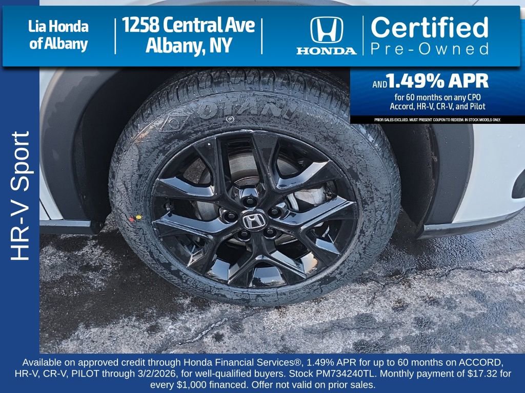 Certified 2023 Honda HR-V Sport image 9