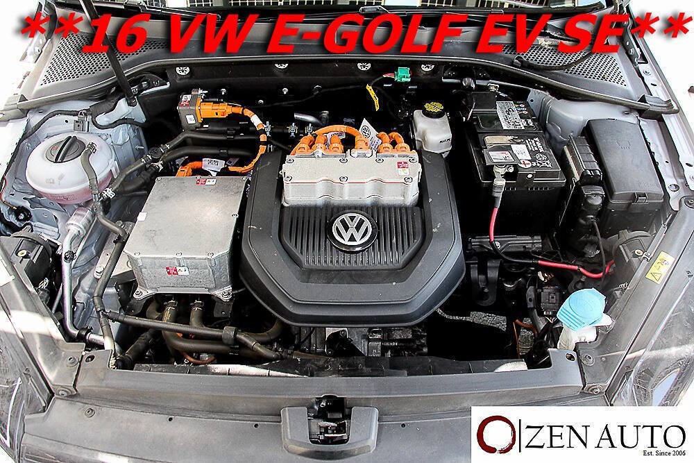 Used 2016 Volkswagen e-Golf SE FWD image 51
