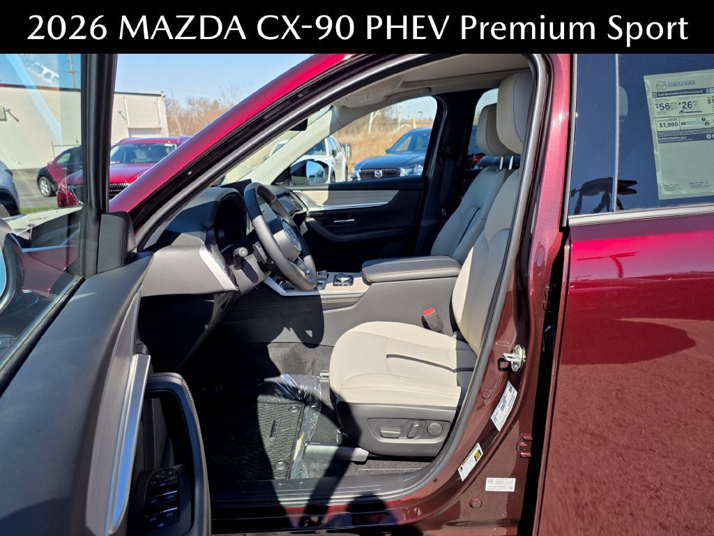 New 2026 MAZDA CX-90 Plug-In Hybrid w/Premium Sport AWD/4WD image 20
