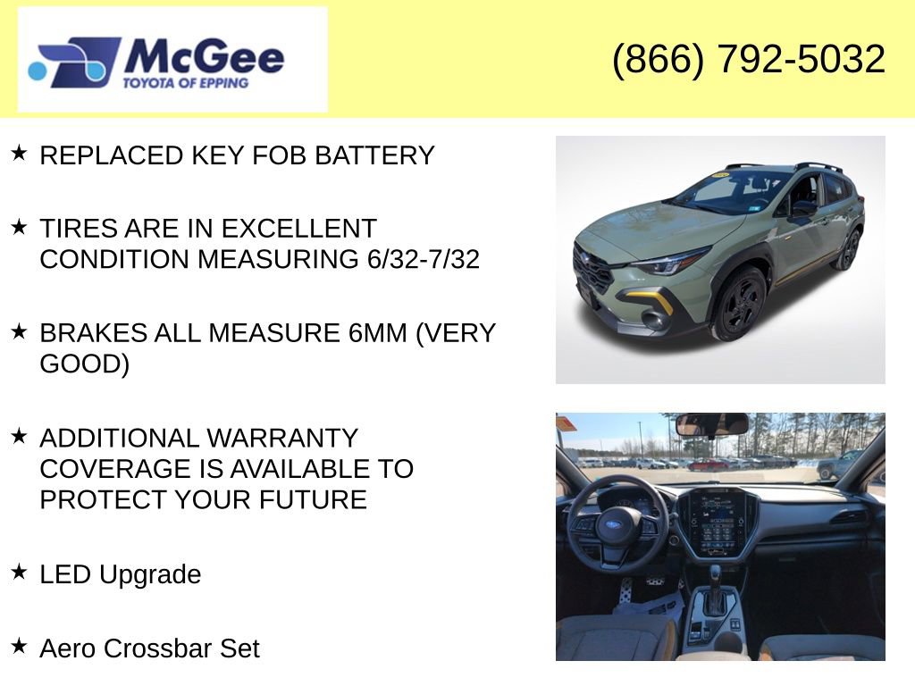 Used 2024 Subaru Crosstrek 2.5i Sport image 12