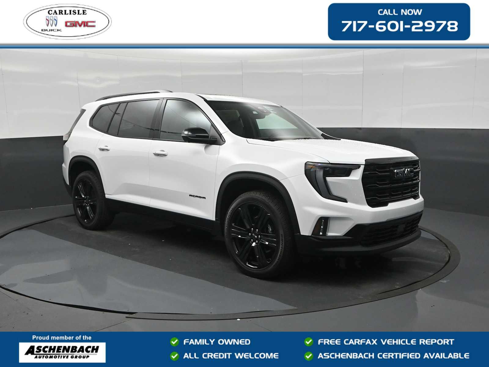 New 2026 GMC Acadia Elevation w/ Black Edition