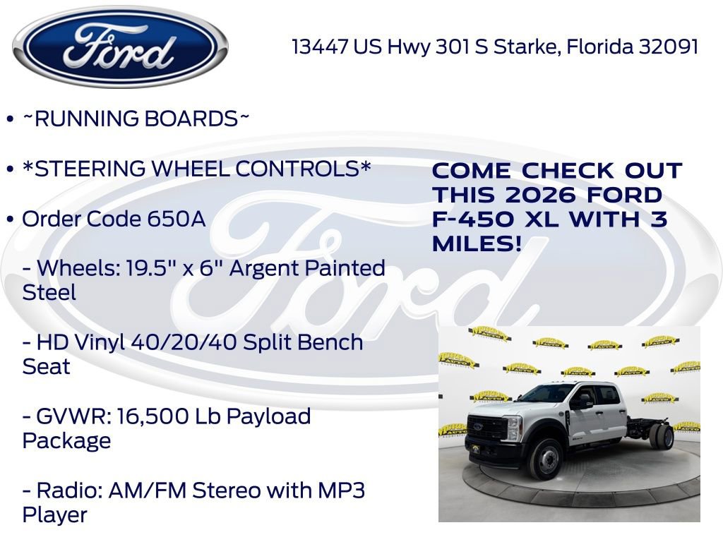 New 2026 Ford F450 XL AWD/4WD image 10