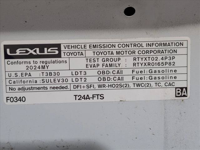 Used 2024 Lexus TX 350 FWD w/ Technology Package image 23