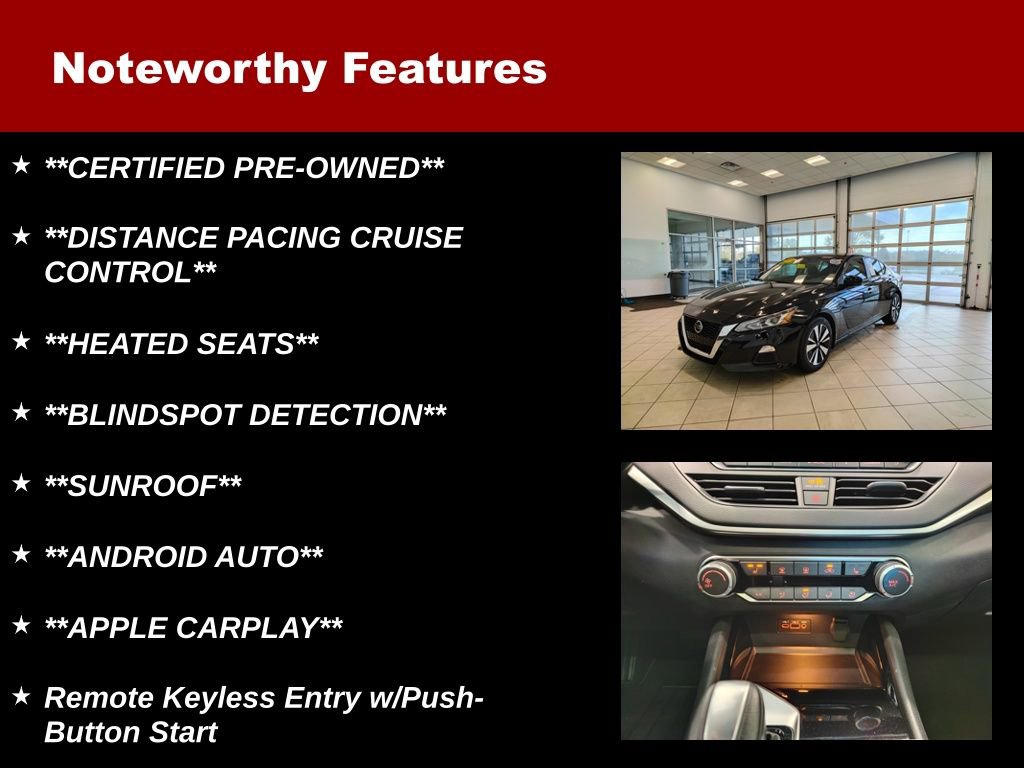 Used 2022 Nissan Altima 2.5 SV w/ SV Premium Package image 7