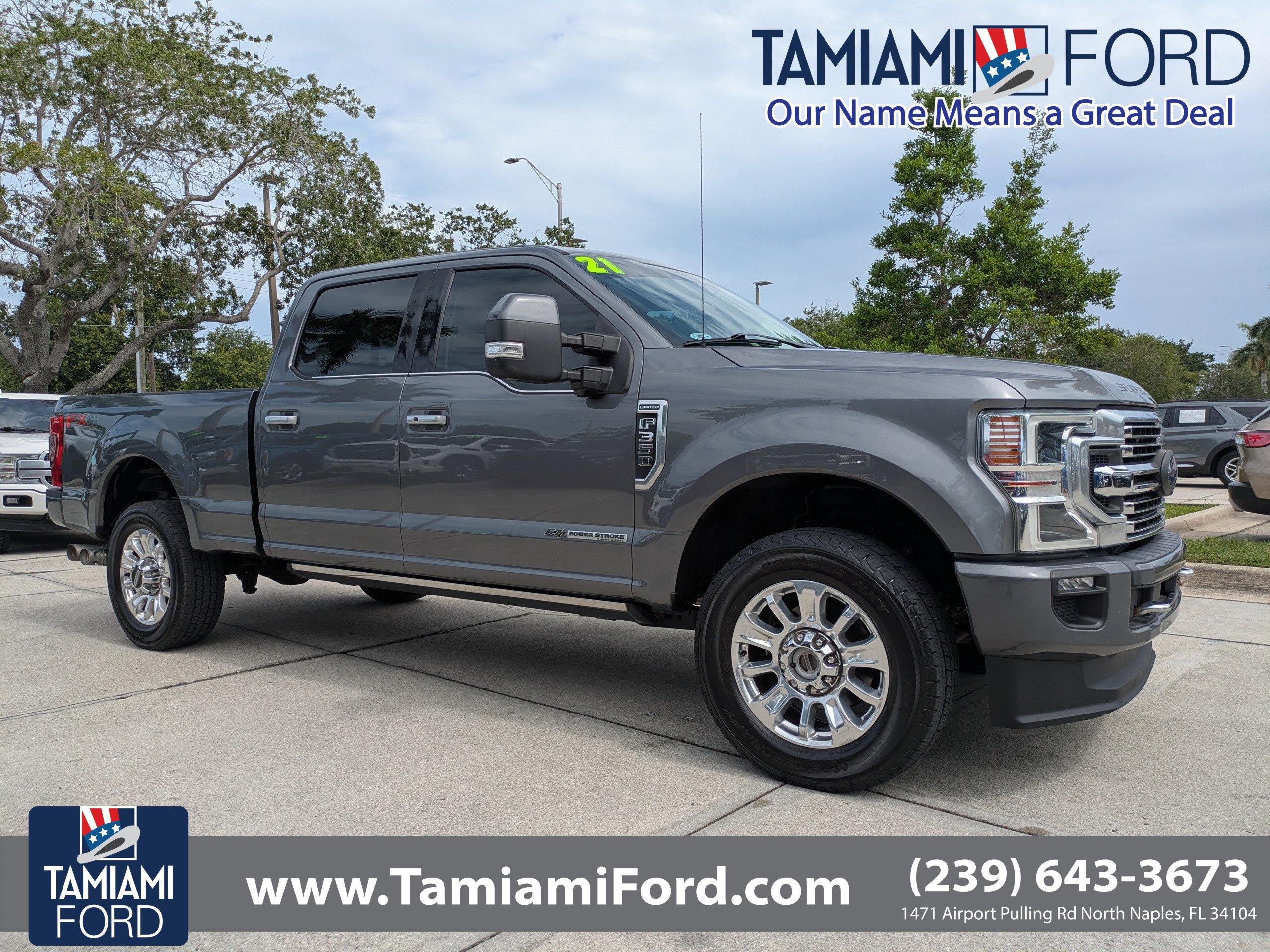 Used 2021 Ford F350 Limited w/ FX4 Off-Road Package AWD/4WD video 1