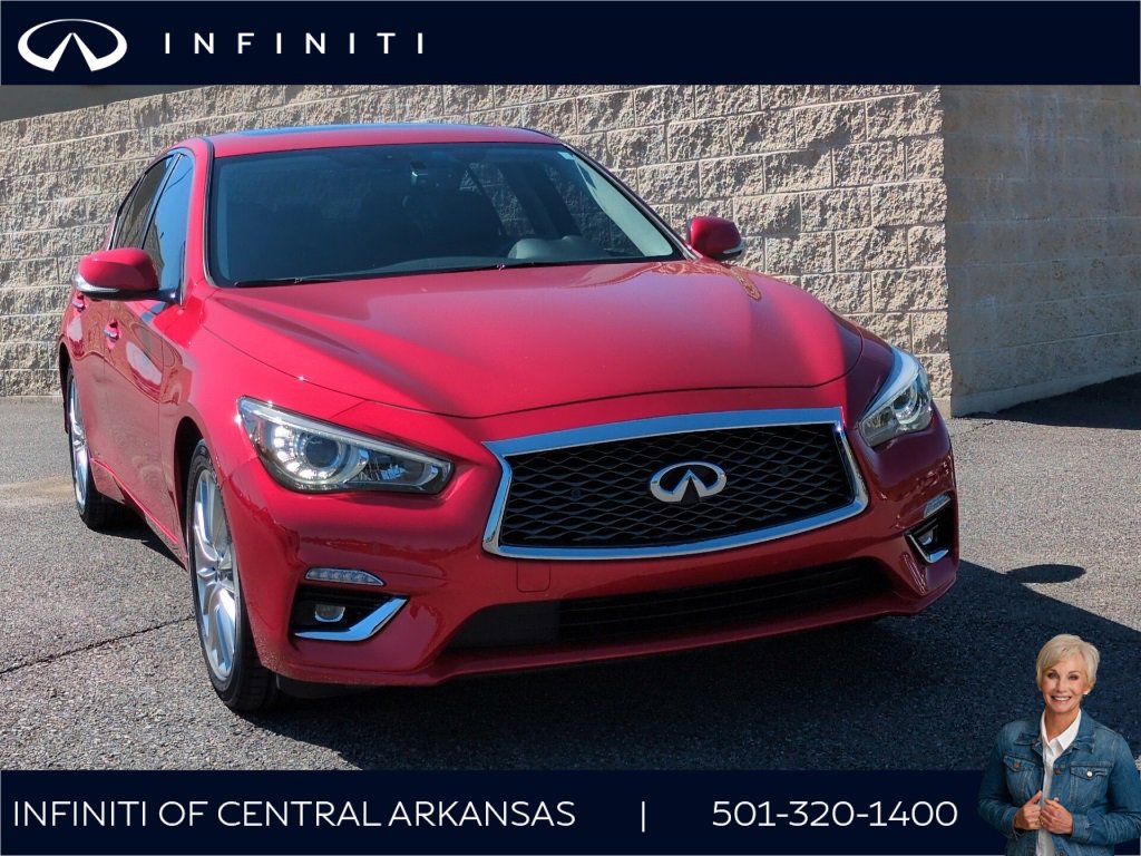 Used 2021 INFINITI Q50 Luxe w/ Seat & Sound Package