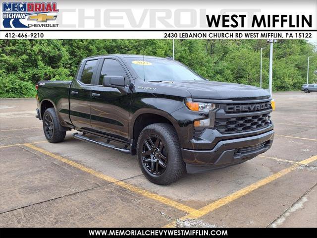 Used 2025 Chevrolet Silverado 1500 Custom AWD/4WD image 1