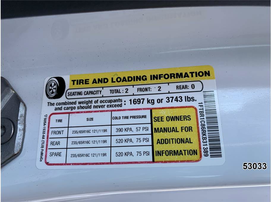 Used 2024 Ford Transit 250 148 Medium Roof w/ Load Area Protection Package RWD image 19