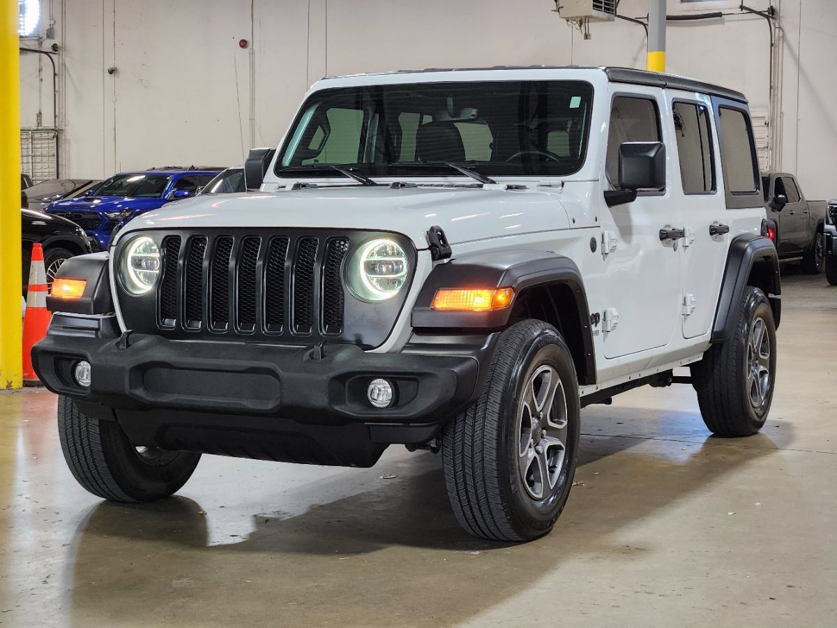 Used 2022 Jeep Wrangler Unlimited Sport AWD/4WD image 4