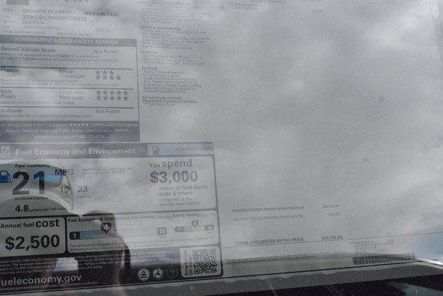 New 2025 Toyota Tacoma TRD Sport image 18