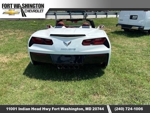 Certified 2014 Chevrolet Corvette Stingray Convertible w/ 3LT Preferred Equipment Group RWD image 3
