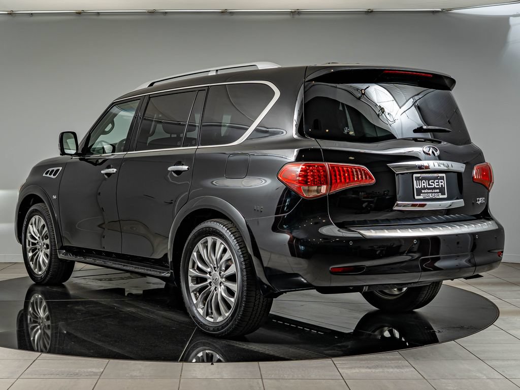 Used 2017 INFINITI QX80 4WD w/ Driver Assistance Package image 7