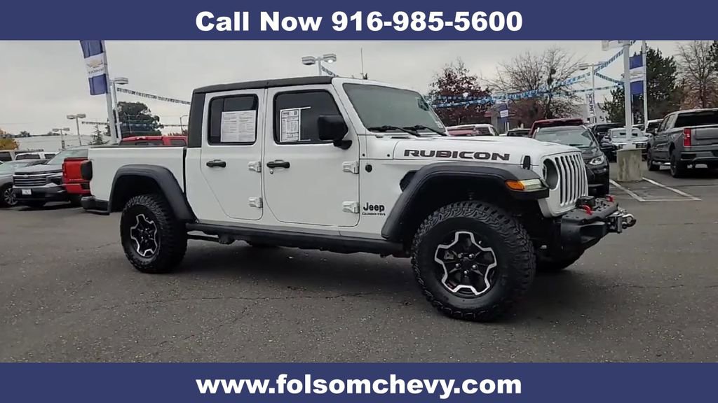Used 2022 Jeep Gladiator Rubicon w/ LED Lighting Group image 2