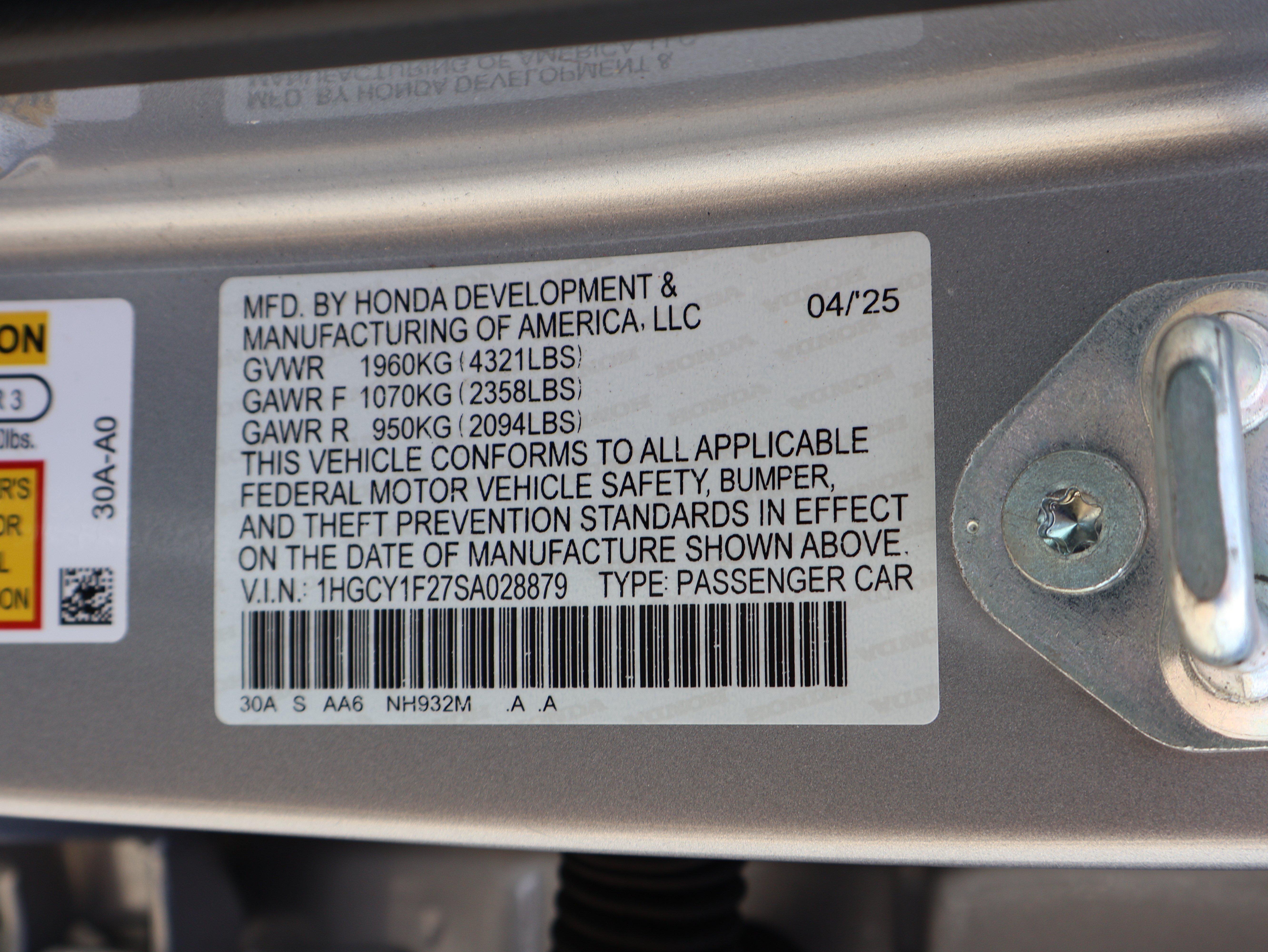 Used 2025 Honda Accord LX image 47