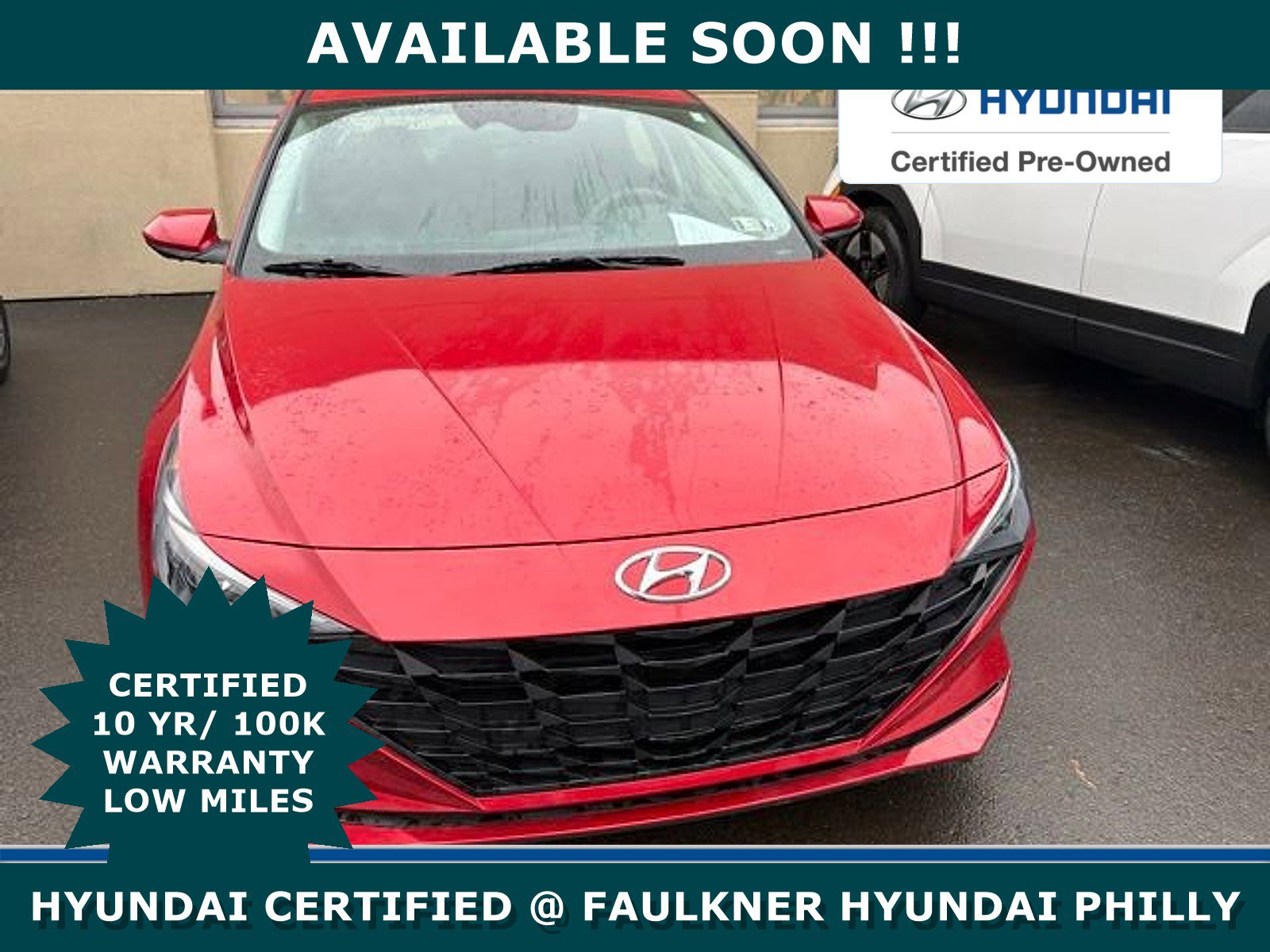 Certified 2021 Hyundai Elantra SEL