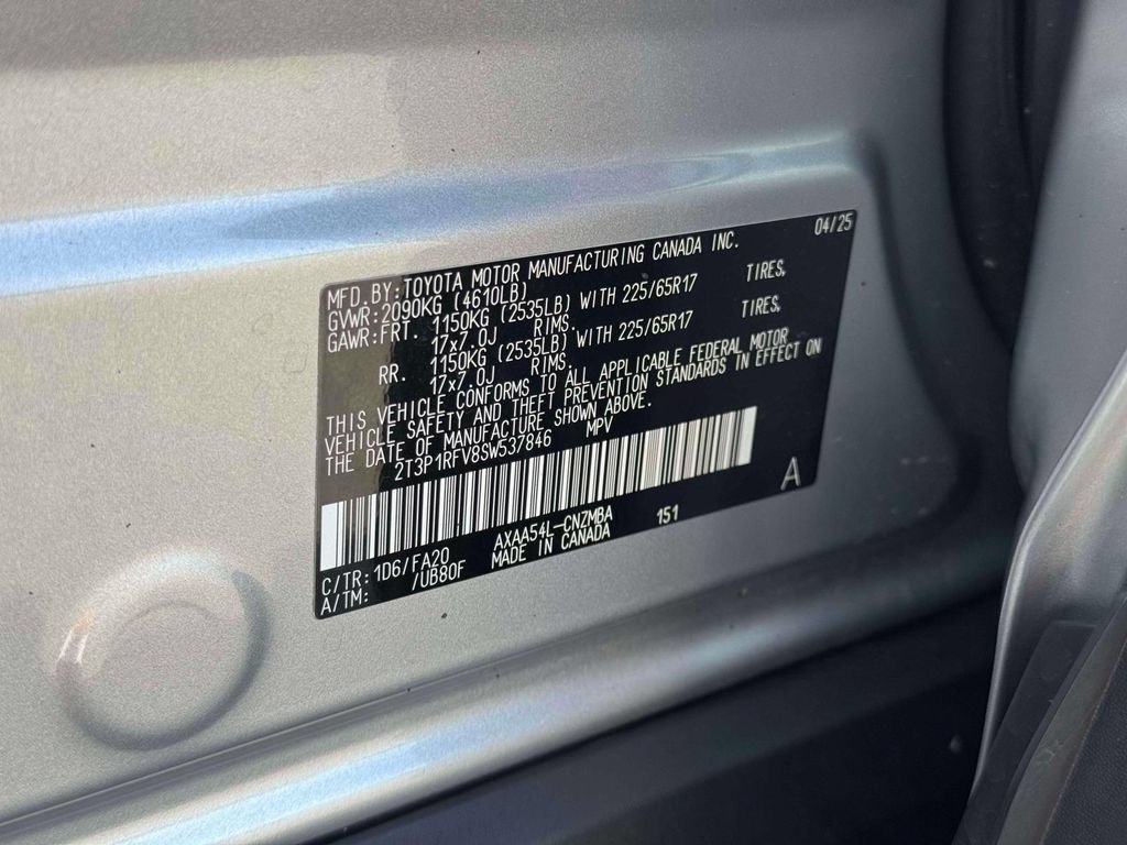Used 2025 Toyota RAV4 XLE AWD/4WD image 13