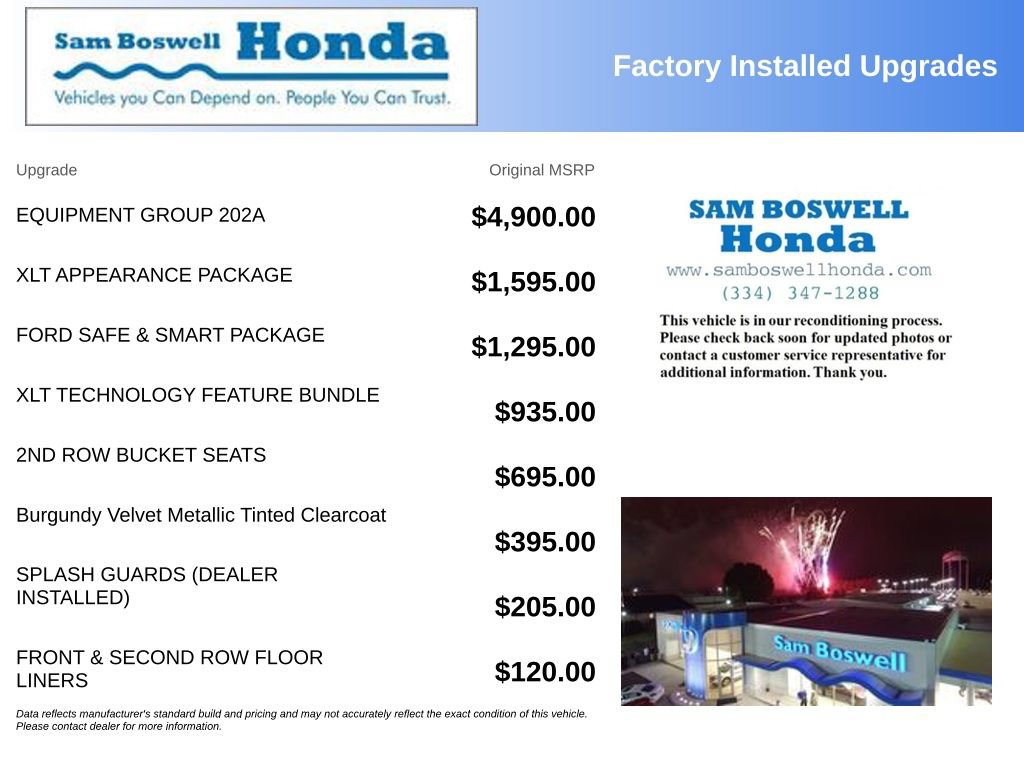 Used 2018 Ford Explorer XLT w/ Equipment Group 202A FWD image 4