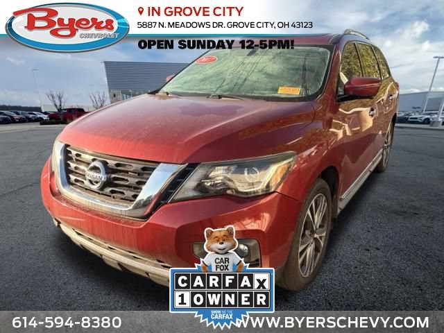 Used 2017 Nissan Pathfinder Platinum w/ Cargo Package FWD image 1