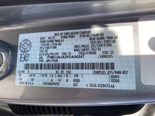 Used 2023 Ford Escape Platinum AWD/4WD image 26